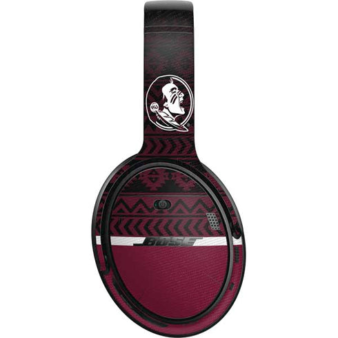 Florida State University Pattern Jersey Bose QuietComfort 35 II Headphones Skin