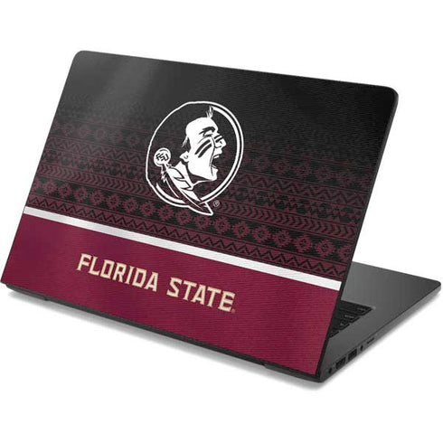 Florida State University Pattern Jersey Dell Chromebook Skin