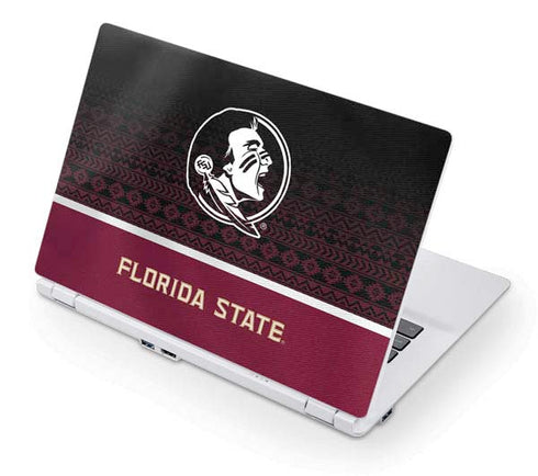 Florida State University Pattern Jersey Acer Chromebook Skin