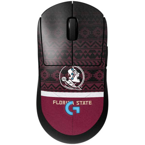 Florida State University Pattern Jersey G Pro Wireless Gaming Mouse Skin