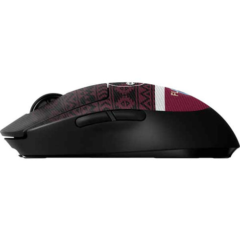 Florida State University Pattern Jersey G Pro Wireless Gaming Mouse Skin