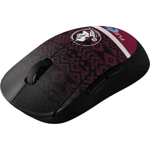 Florida State University Pattern Jersey G Pro Wireless Gaming Mouse Skin