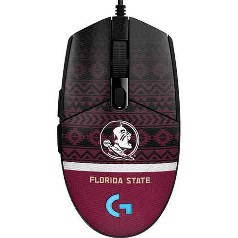 Florida State University Pattern Jersey G203 Prodigy RGB Wired Gaming Mouse Skin