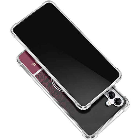 Florida State University Pattern Jersey Gabb Phone 4 Clear Case