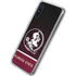 Florida State University Pattern Jersey Galaxy A10e Clear Case