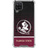 Florida State University Pattern Jersey Galaxy A12 Clear Case
