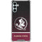 Florida State University Pattern Jersey Galaxy A13 5G Clear Case
