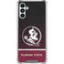 Florida State University Pattern Jersey Galaxy A13 5G Clear Case