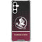 Florida State University Pattern Jersey Galaxy A16 5G Clear Case
