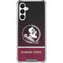 Florida State University Pattern Jersey Galaxy A16 5G Clear Case