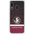 Florida State University Pattern Jersey Galaxy A20 Clear Case