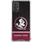 Florida State University Pattern Jersey Galaxy A32 5G Clear Case