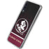 Florida State University Pattern Jersey Galaxy A50 Clear Case