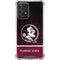 Florida State University Pattern Jersey Galaxy A52 5G Clear Case