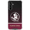 Florida State University Pattern Jersey Galaxy A54 5G Clear Case
