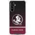 Florida State University Pattern Jersey Galaxy A54 5G Clear Case