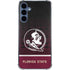 Florida State University Pattern Jersey Galaxy A55 5G Clear Case