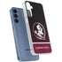 Florida State University Pattern Jersey Galaxy A55 5G Clear Case