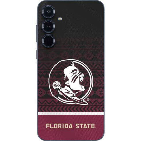 Florida State University Pattern Jersey Galaxy A55 5G Skin