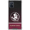 Florida State University Pattern Jersey Galaxy A71 5G Clear Case