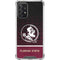 Florida State University Pattern Jersey Galaxy A72 5G Clear Case