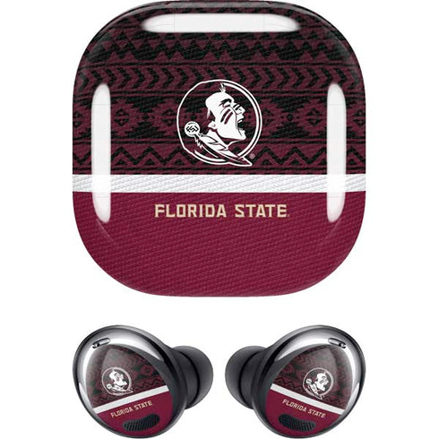 Florida State University Pattern Jersey Galaxy Buds Pro Skin