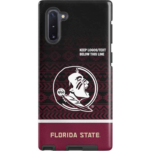 Florida State University Pattern Jersey Galaxy Note 10 Pro Case