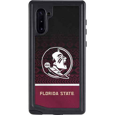 Florida State University Pattern Jersey Galaxy Note 10 Waterproof Case