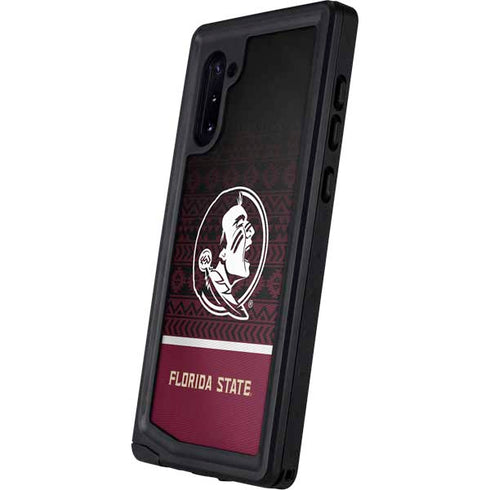 Florida State University Pattern Jersey Galaxy Note 10 Waterproof Case