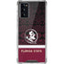 Florida State University Pattern Jersey Galaxy Note20 5G Clear Case