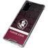 Florida State University Pattern Jersey Galaxy Note20 5G Clear Case