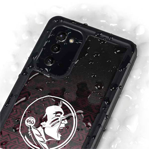 Florida State University Pattern Jersey Galaxy Note20 5G Waterproof Case