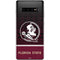 Florida State University Pattern Jersey Galaxy S10 Plus Skin