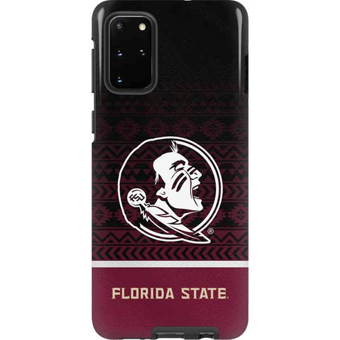 Florida State University Pattern Jersey Galaxy S20 Plus Pro Case