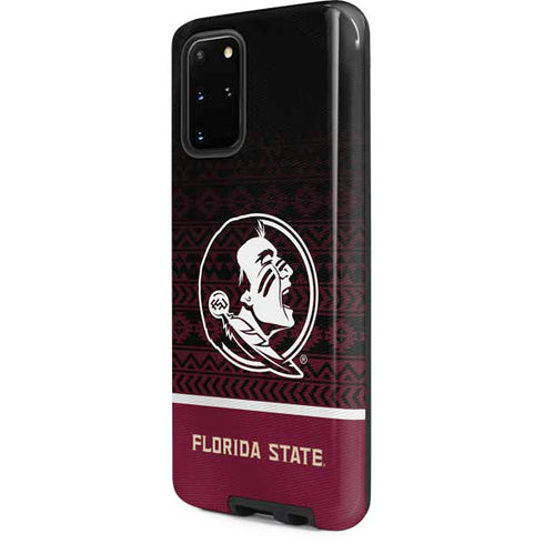 Florida State University Pattern Jersey Galaxy S20 Plus Pro Case
