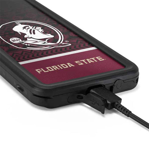 Florida State University Pattern Jersey Galaxy S20 Plus Waterproof Case