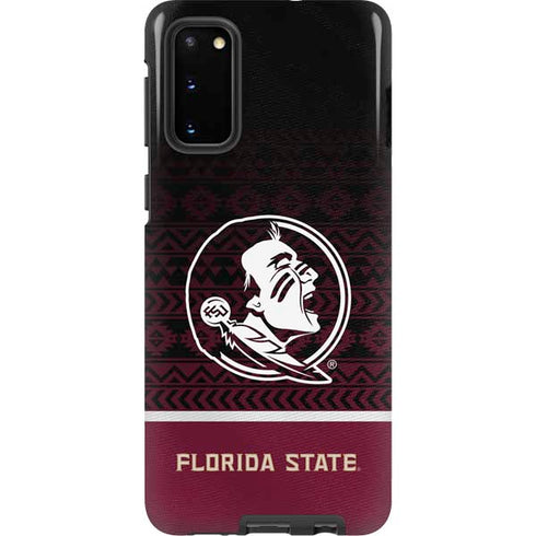 Florida State University Pattern Jersey Galaxy S20 Pro Case