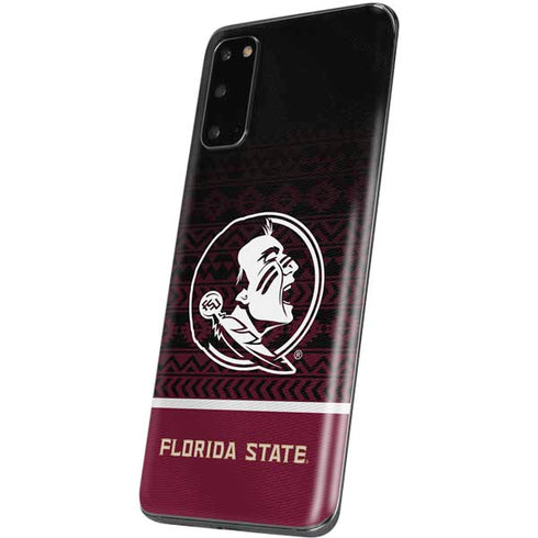 Florida State University Pattern Jersey Galaxy S20 Skin
