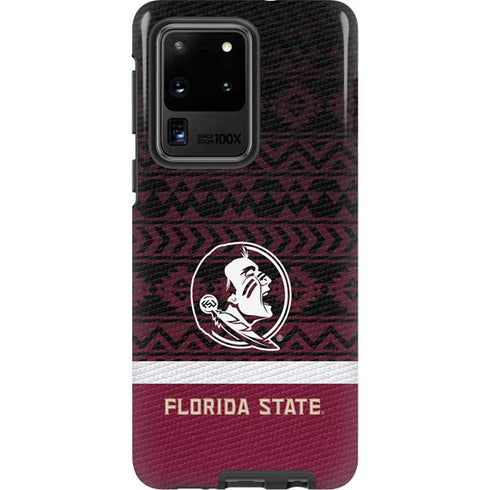 Florida State University Pattern Jersey Galaxy S20 Ultra 5G Pro Case