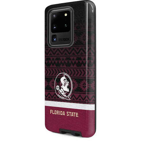 Florida State University Pattern Jersey Galaxy S20 Ultra 5G Pro Case