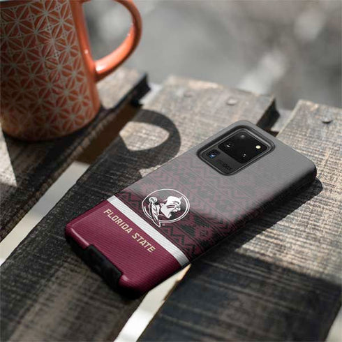 Florida State University Pattern Jersey Galaxy S20 Ultra 5G Pro Case