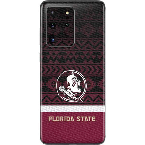 Florida State University Pattern Jersey Galaxy S20 Ultra 5G Skin