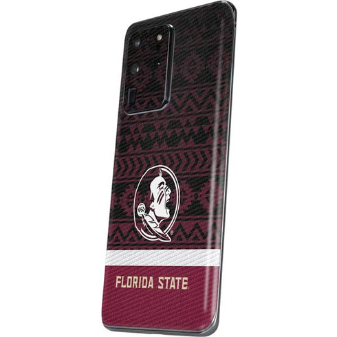 Florida State University Pattern Jersey Galaxy S20 Ultra 5G Skin
