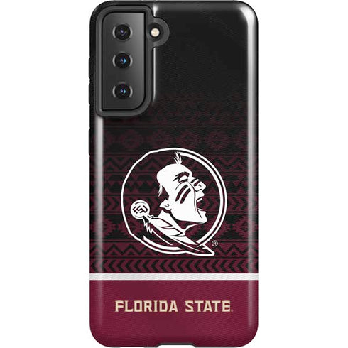 Florida State University Pattern Jersey Galaxy S21 5G Pro Case