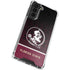 Florida State University Pattern Jersey Galaxy S21 FE Clear Case