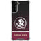 Florida State University Pattern Jersey Galaxy S21 Plus 5G Clear Case
