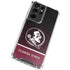 Florida State University Pattern Jersey Galaxy S21 Ultra 5G Clear Case