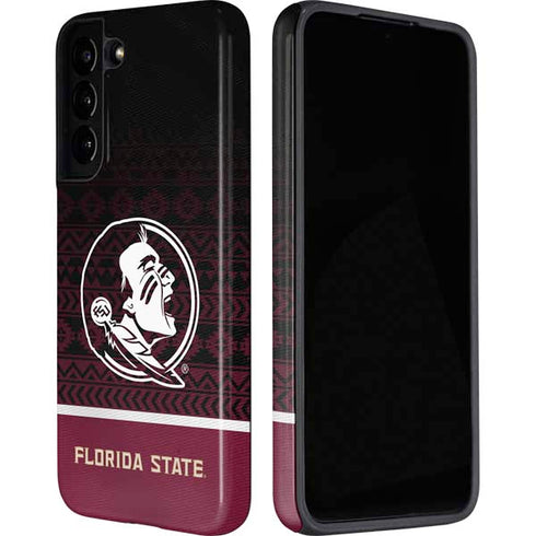 Florida State University Pattern Jersey Galaxy S22 Plus Pro Case