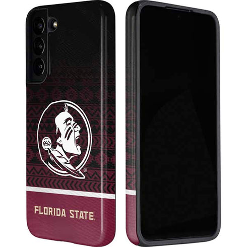 Florida State University Pattern Jersey Galaxy S22 Pro Case