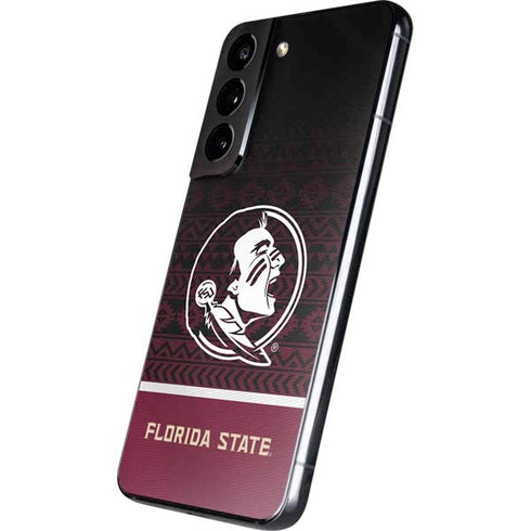Florida State University Pattern Jersey Galaxy S22 Skin